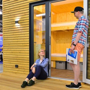 Bauen Kaufen Wohnen 2018, Messeimpression