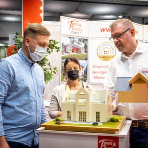 Bauen Kaufen Wohnen 2021, Messeimpression