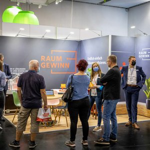 Bauen Kaufen Wohnen 2021, Messeimpression