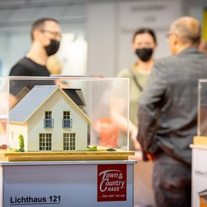 Bauen Kaufen Wohnen 2021, Messeimpression
