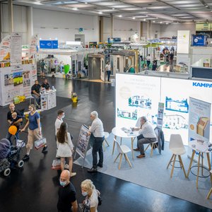 Bauen Kaufen Wohnen 2021, Messeimpression