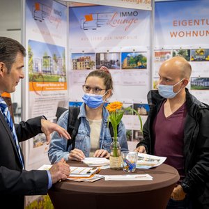 Bauen Kaufen Wohnen 2021, Messeimpression