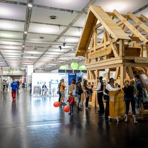 Bauen Kaufen Wohnen 2021, Messeimpression