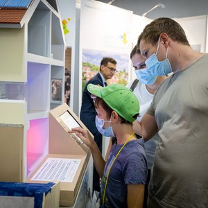 Bauen Kaufen Wohnen 2021, Messeimpression
