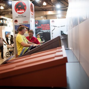Bauen Kaufen Wohnen 2015, Messeimpression