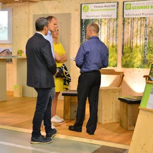 Bauen Kaufen Wohnen 2018, Messeimpression