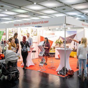 Bauen Kaufen Wohnen 2021, Messeimpression