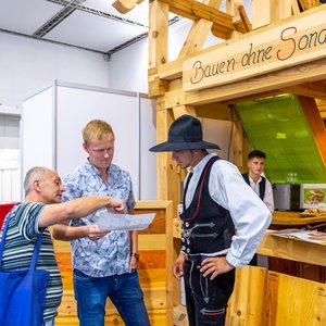 Bauen Kaufen Wohnen 2022, Messeimpression