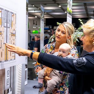 Bauen Kaufen Wohnen 2022, Messeimpression