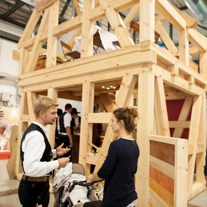 Bauen Kaufen Wohnen 2015, Messeimpression